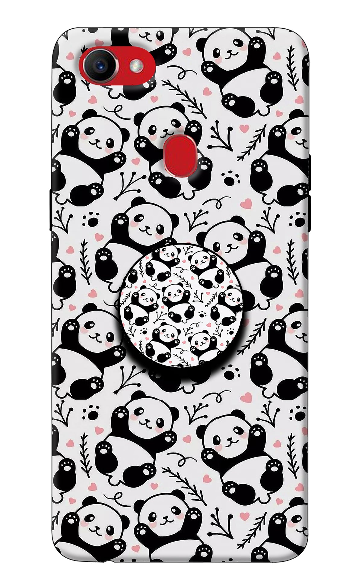 Cute Panda Oppo F7 Pop Case