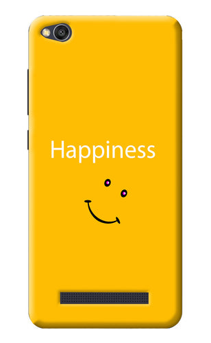 Happiness With Smiley Redmi 4A Back Cover