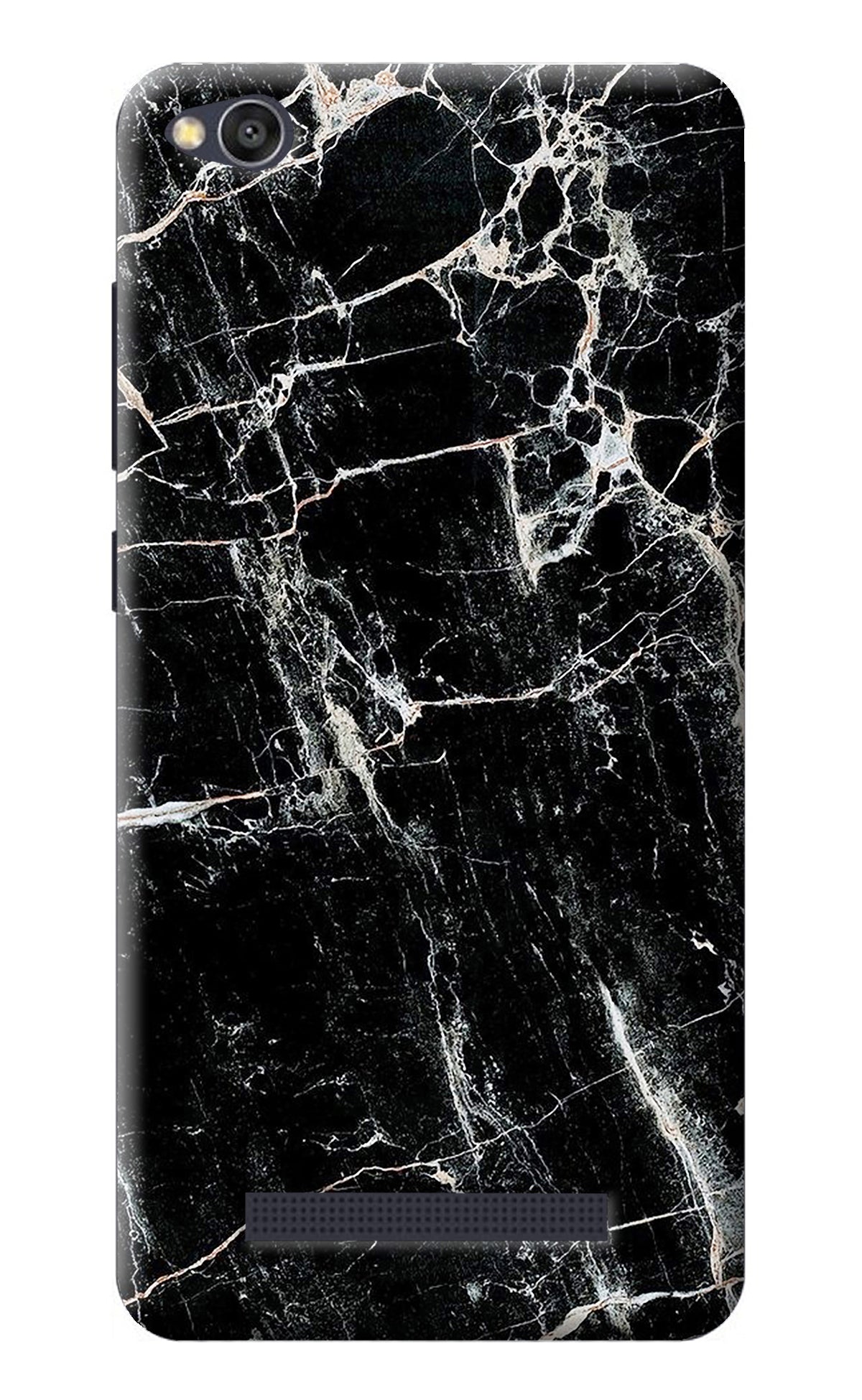 Black Marble Texture Redmi 4A Back Cover