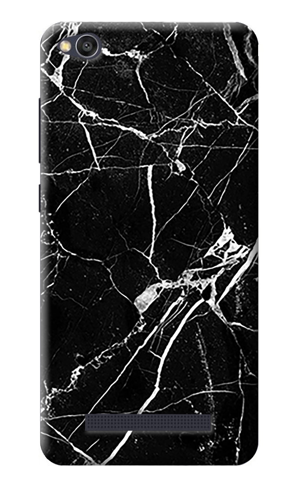 Black Marble Pattern Redmi 4A Back Cover