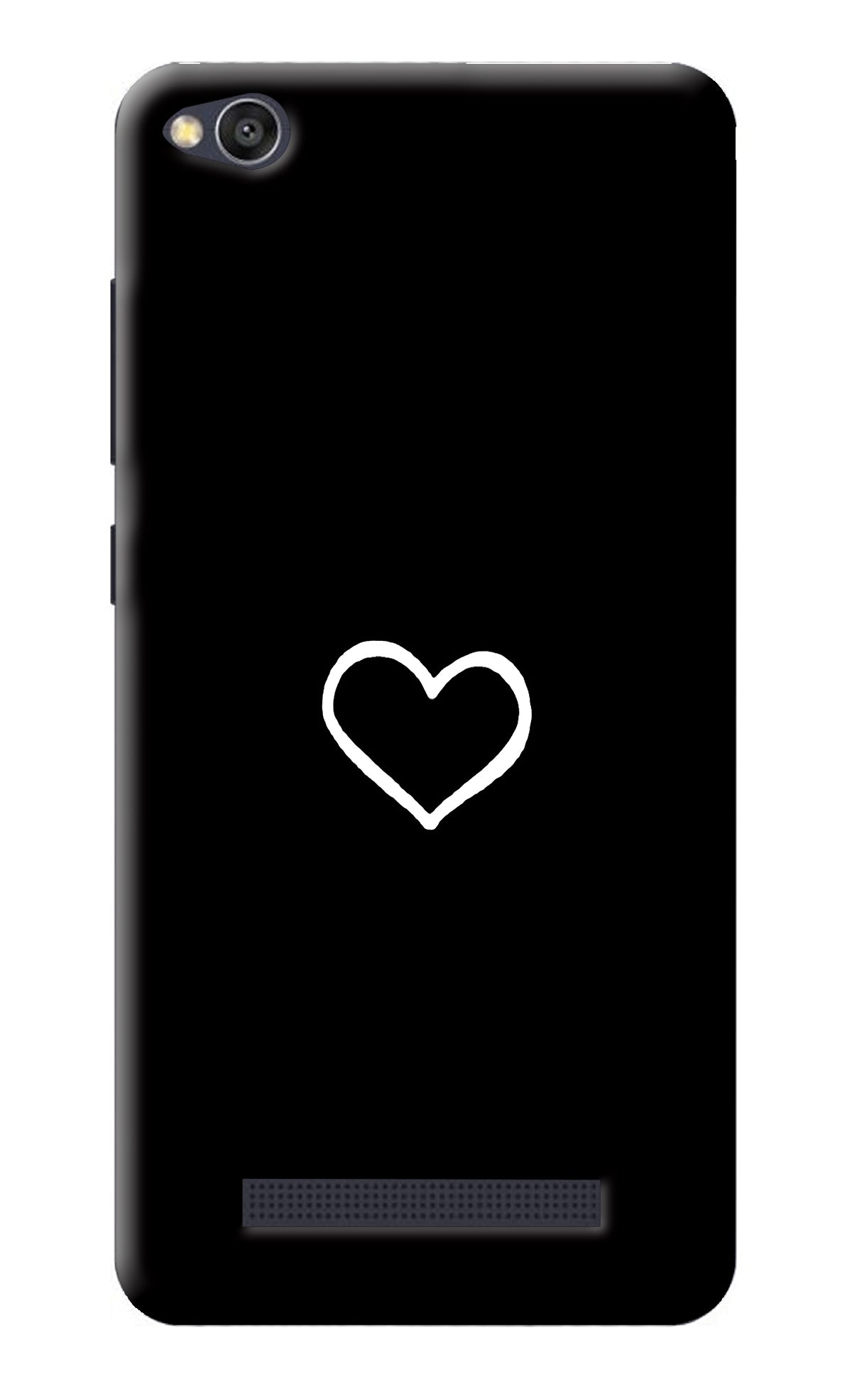 Heart Redmi 4A Back Cover