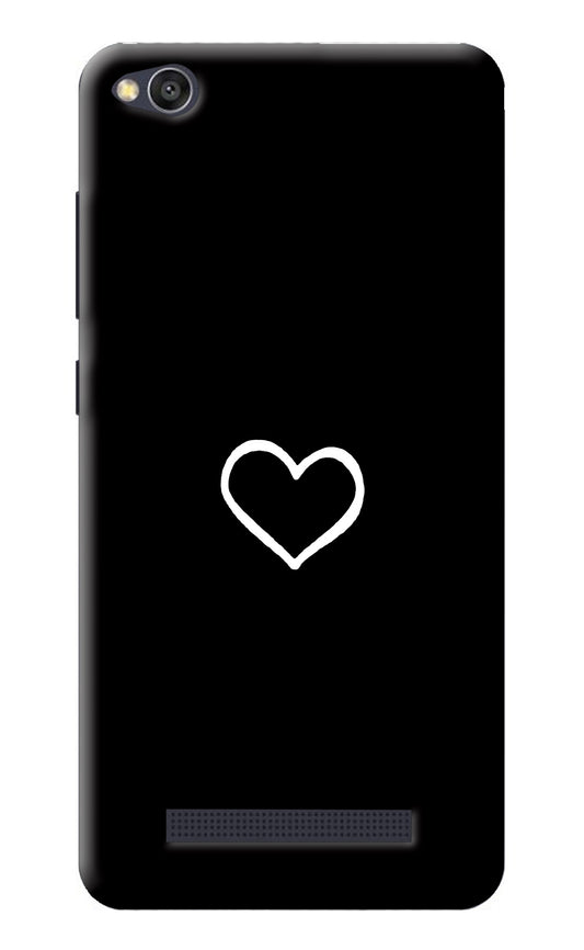 Heart Redmi 4A Back Cover