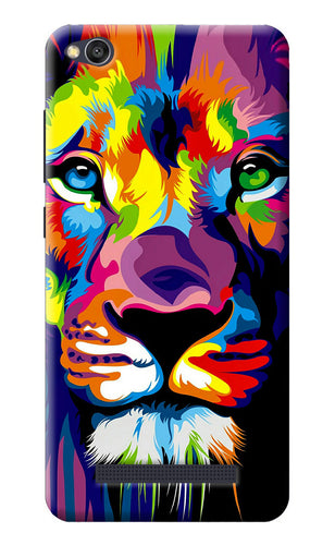 Lion Redmi 4A Back Cover
