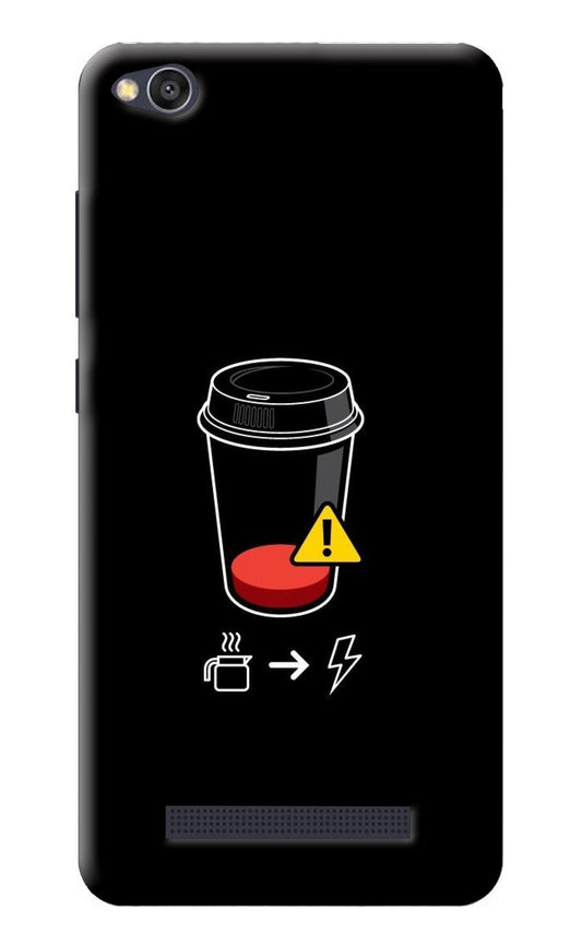 Coffee Redmi 4A Back Cover