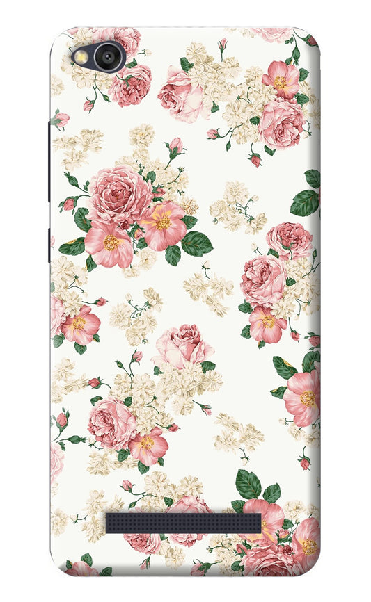 Flowers Redmi 4A Back Cover