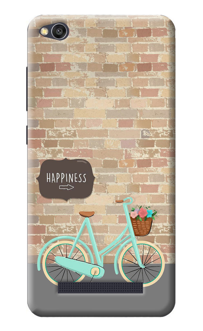 Happiness Artwork Redmi 4A Back Cover