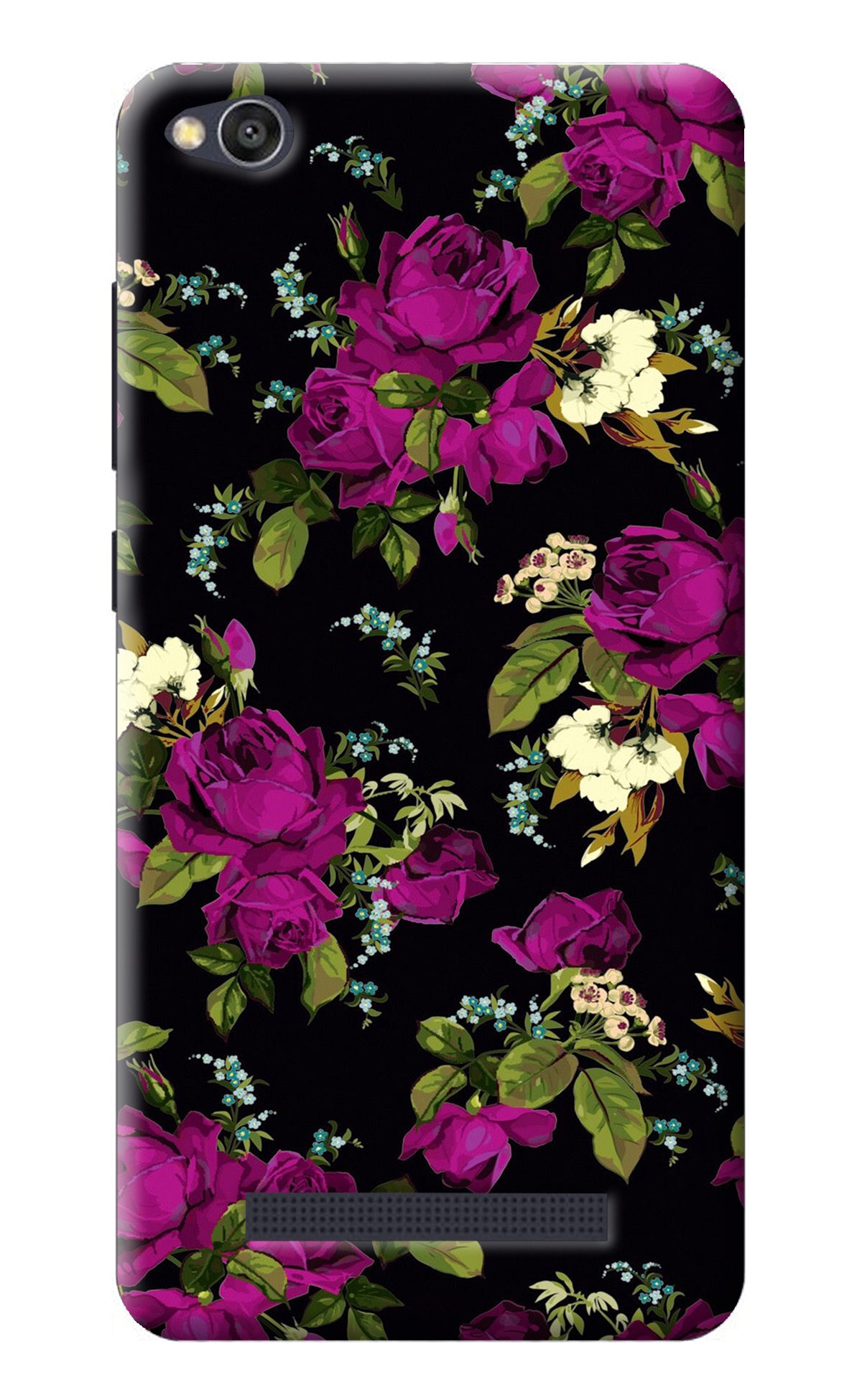 Flowers Redmi 4A Back Cover