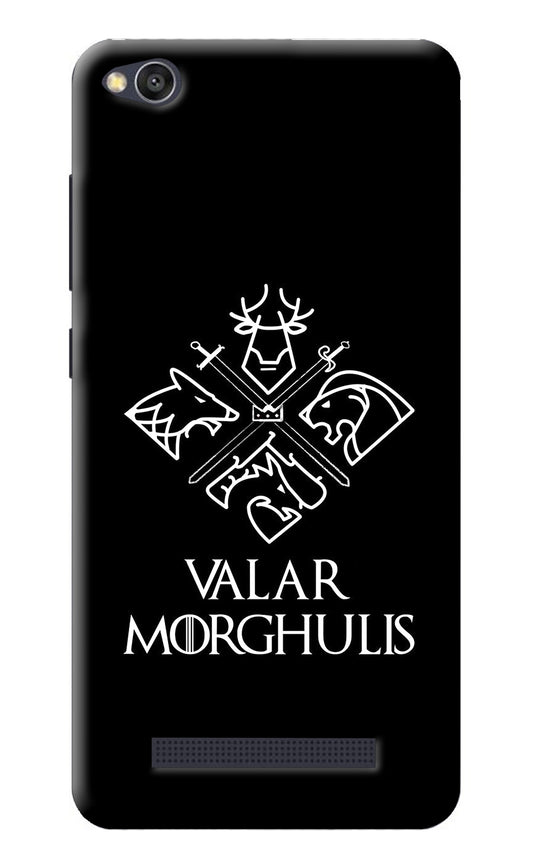 Valar Morghulis | Game Of Thrones Redmi 4A Back Cover
