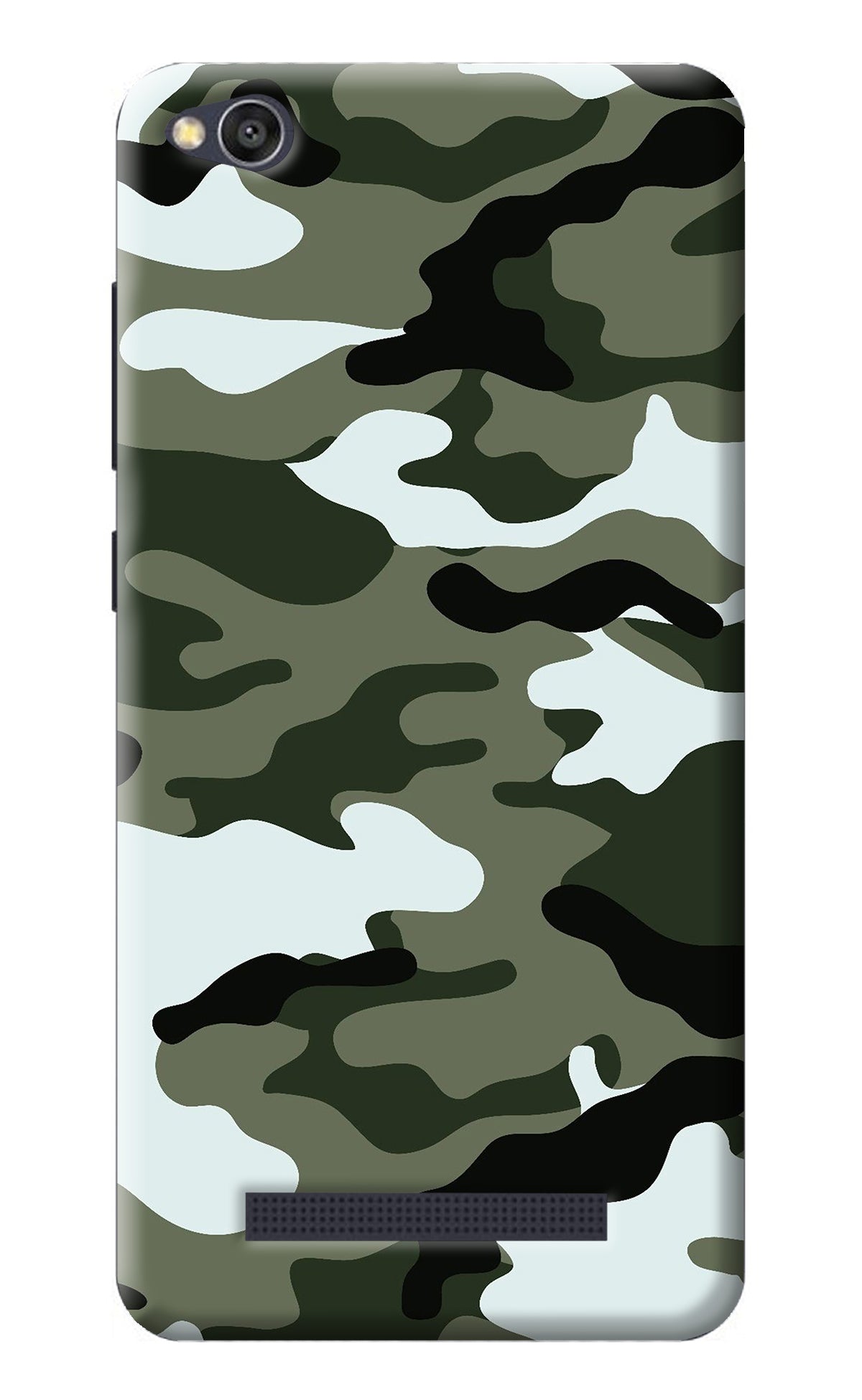 Camouflage Redmi 4A Back Cover