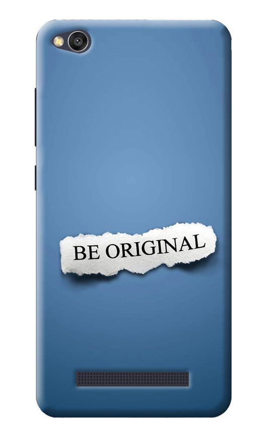 Be Original Redmi 4A Back Cover