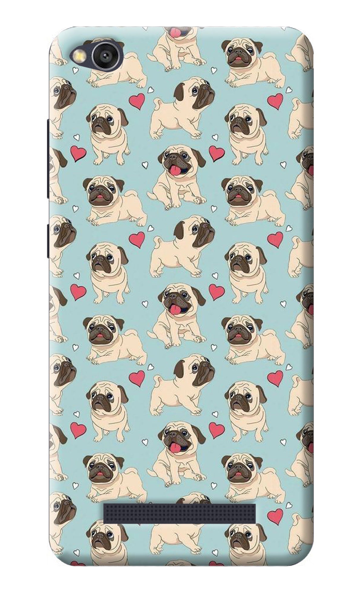 Pug Dog Redmi 4A Back Cover