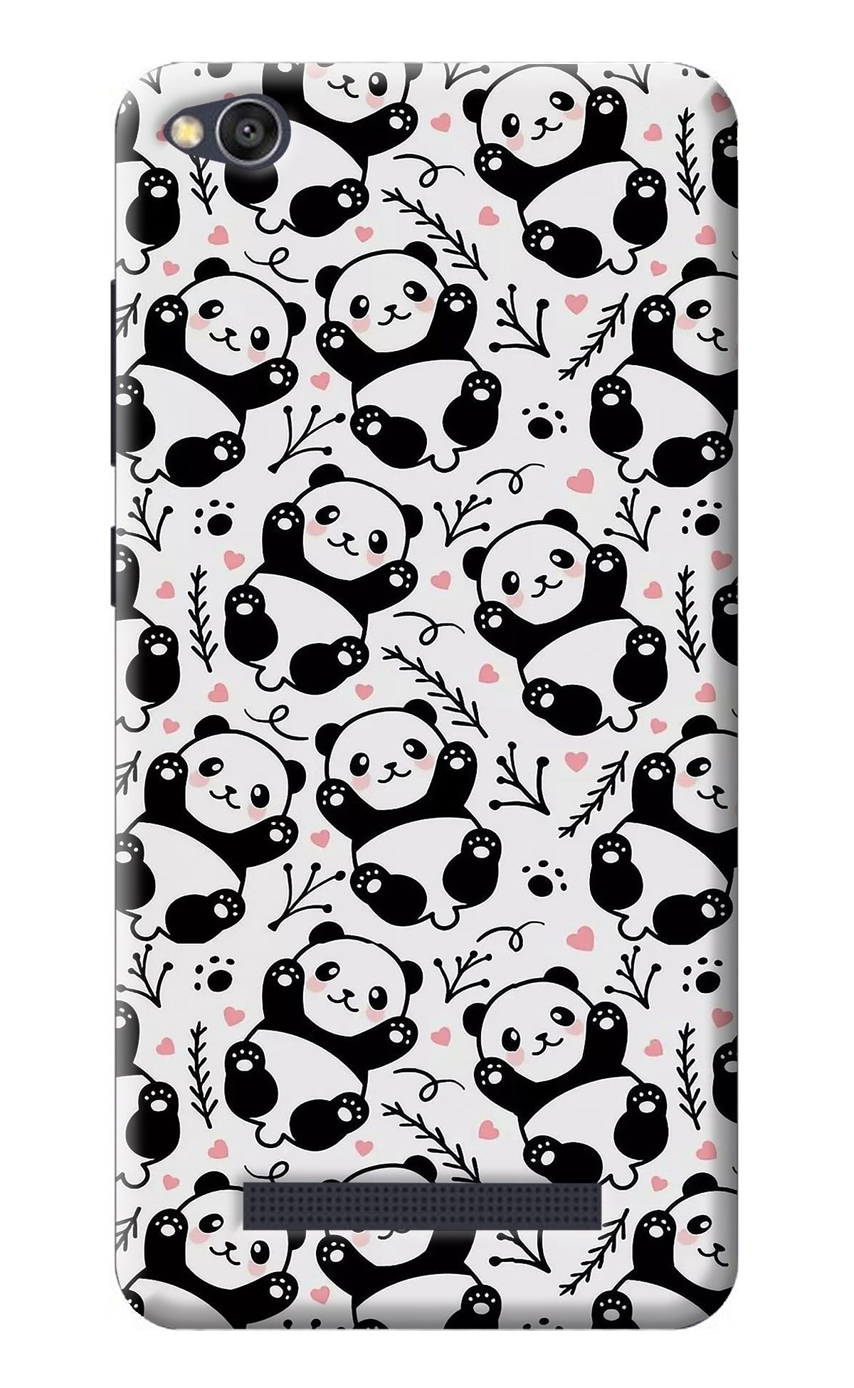 Cute Panda Redmi 4A Back Cover