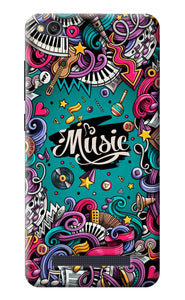 Music Graffiti Redmi 4A Back Cover