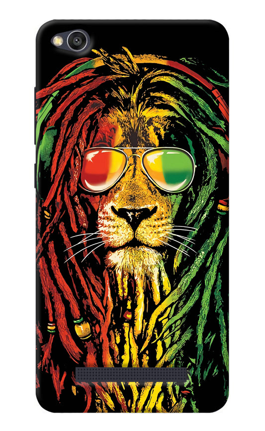 Rasta Lion Redmi 4A Back Cover