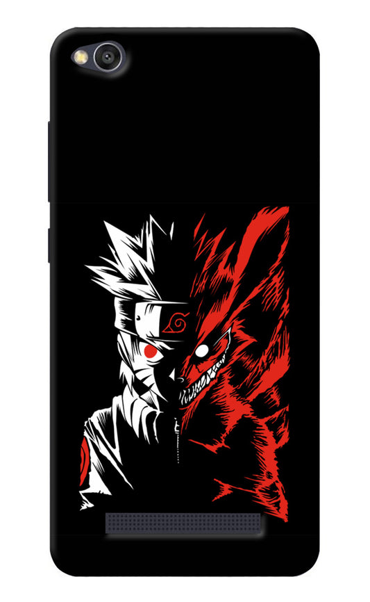 Naruto Two Face Redmi 4A Back Cover