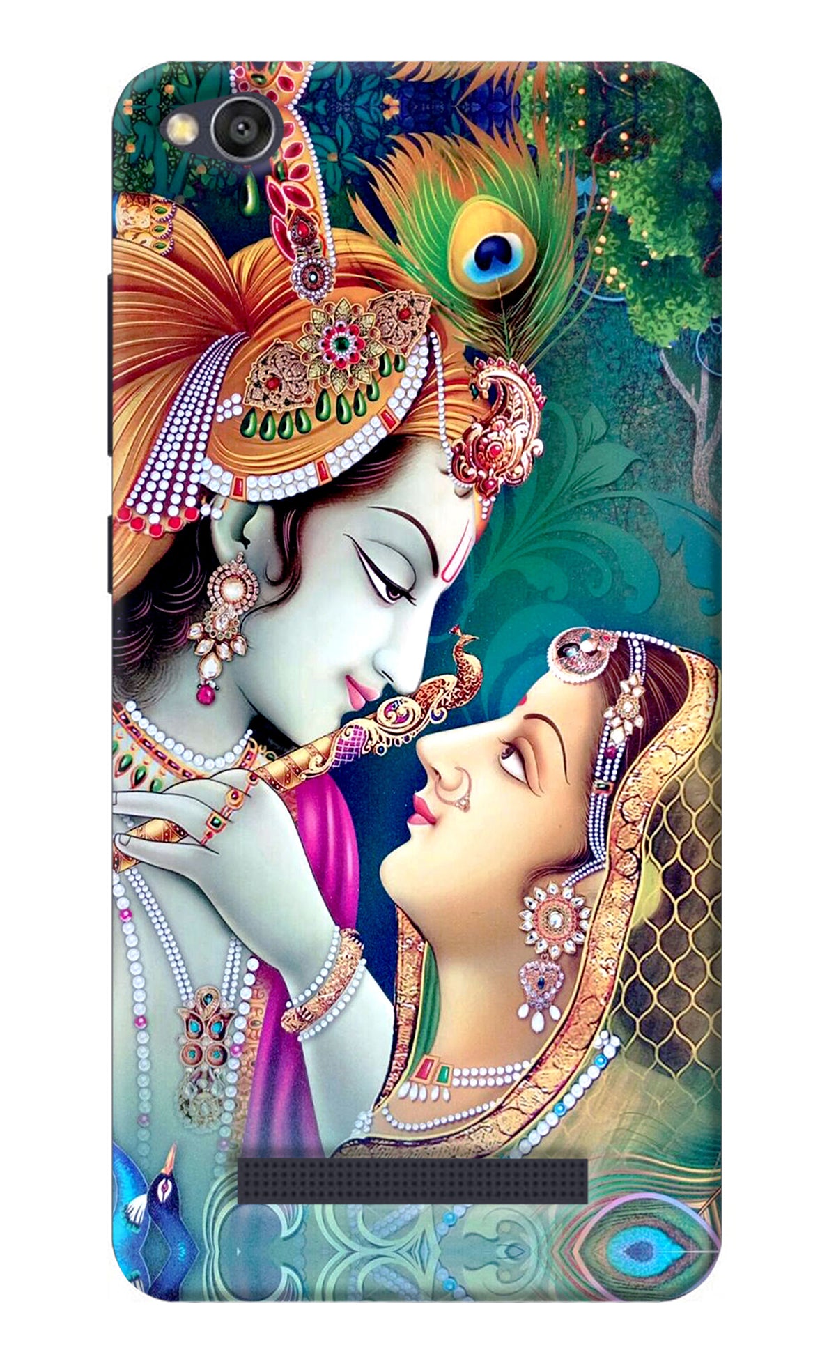 Lord Radha Krishna Redmi 4A Back Cover