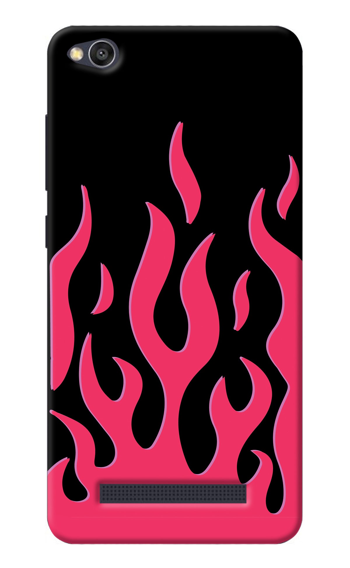 Fire Flames Redmi 4A Back Cover