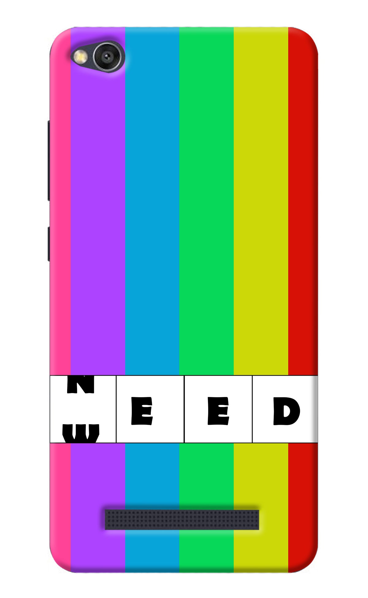 Need Weed Redmi 4A Back Cover