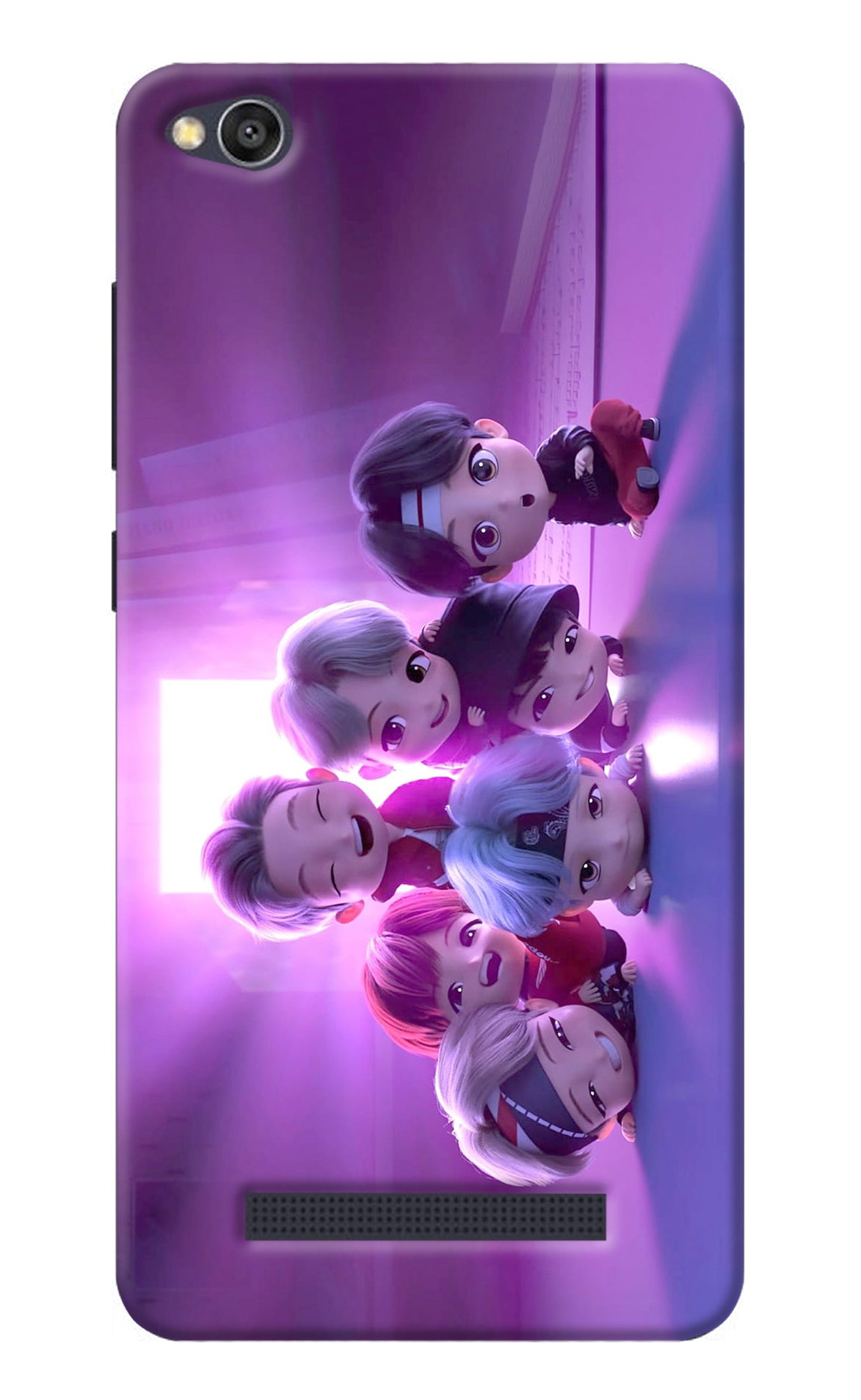 BTS Chibi Redmi 4A Back Cover