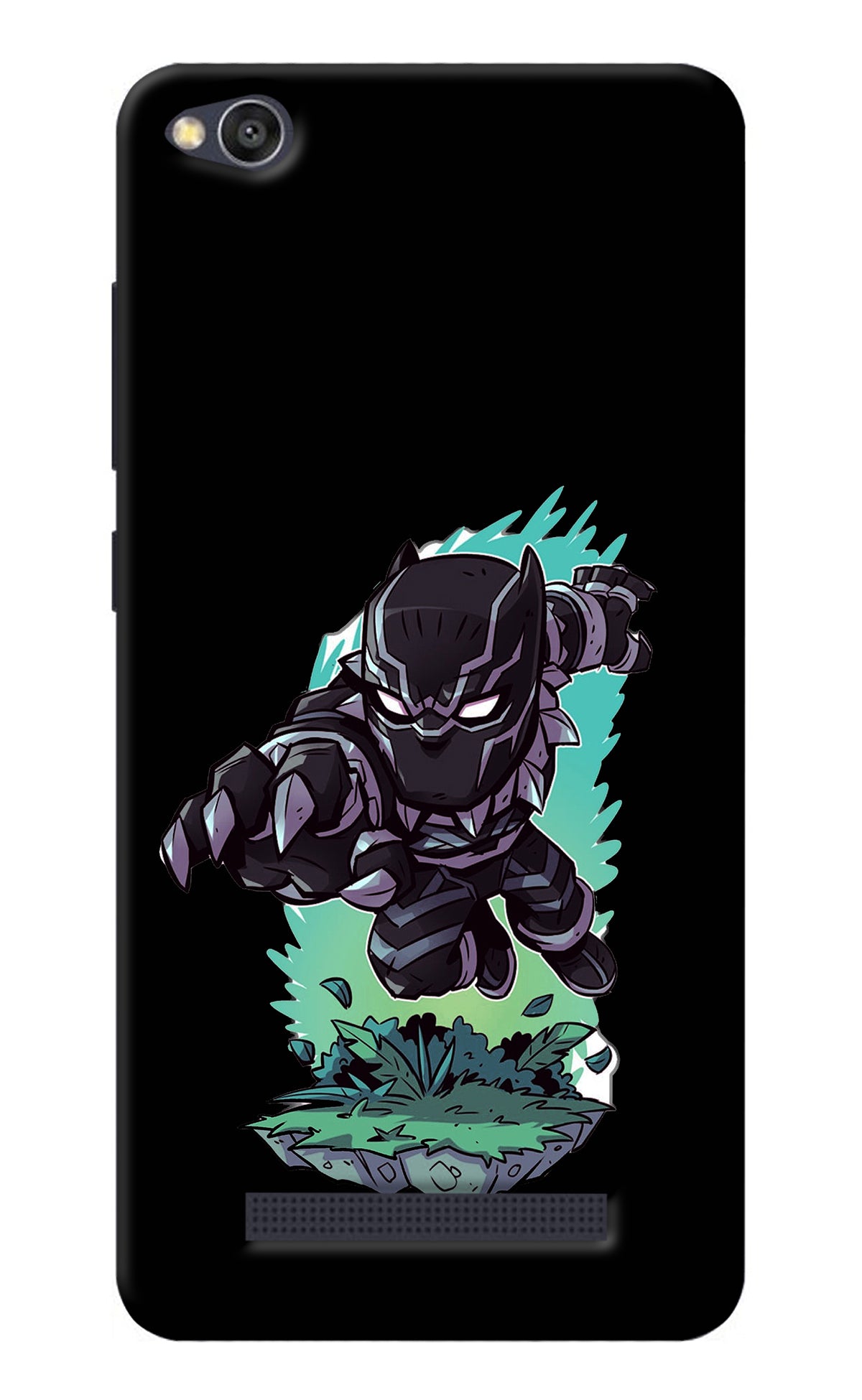 Black Panther Redmi 4A Back Cover