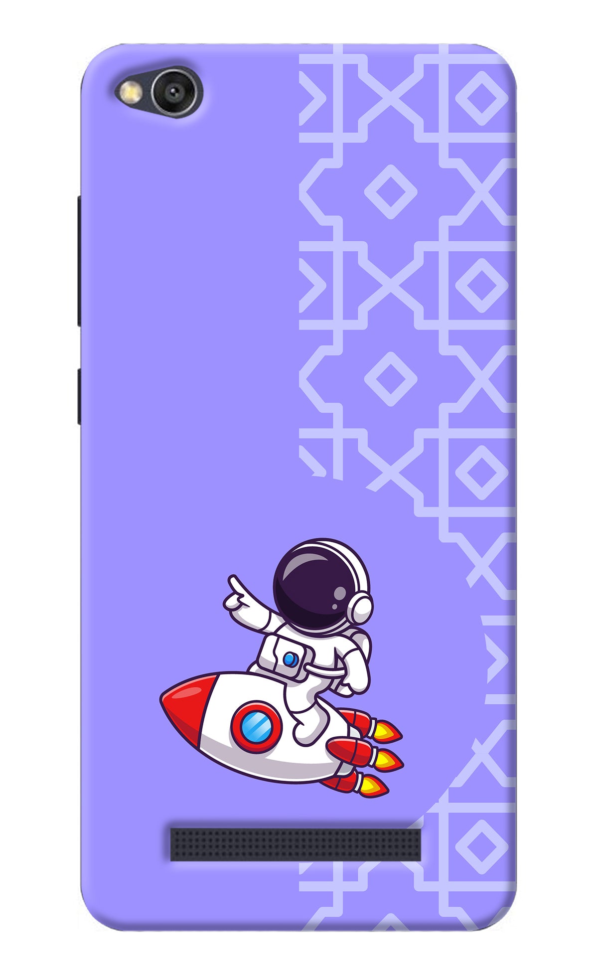 Cute Astronaut Redmi 4A Back Cover