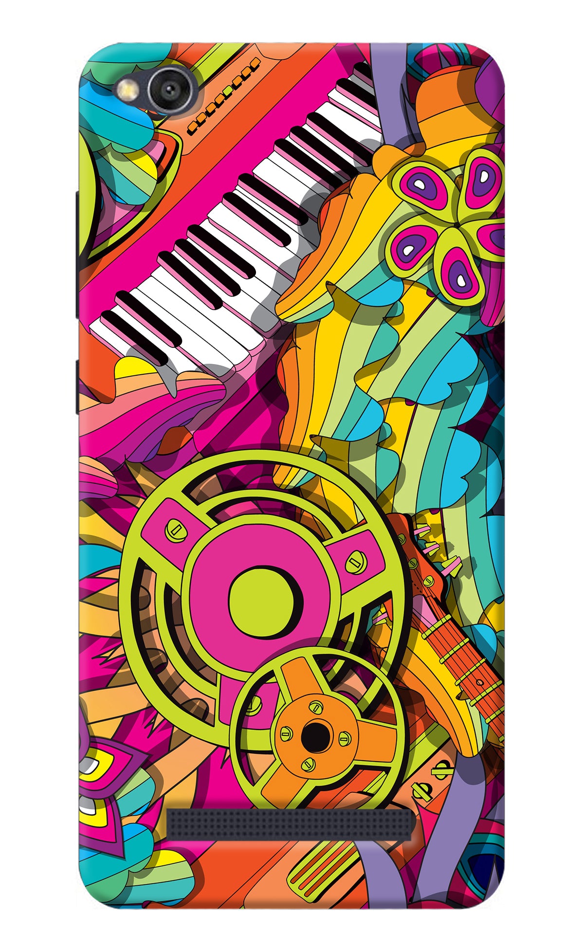 Music Doodle Redmi 4A Back Cover
