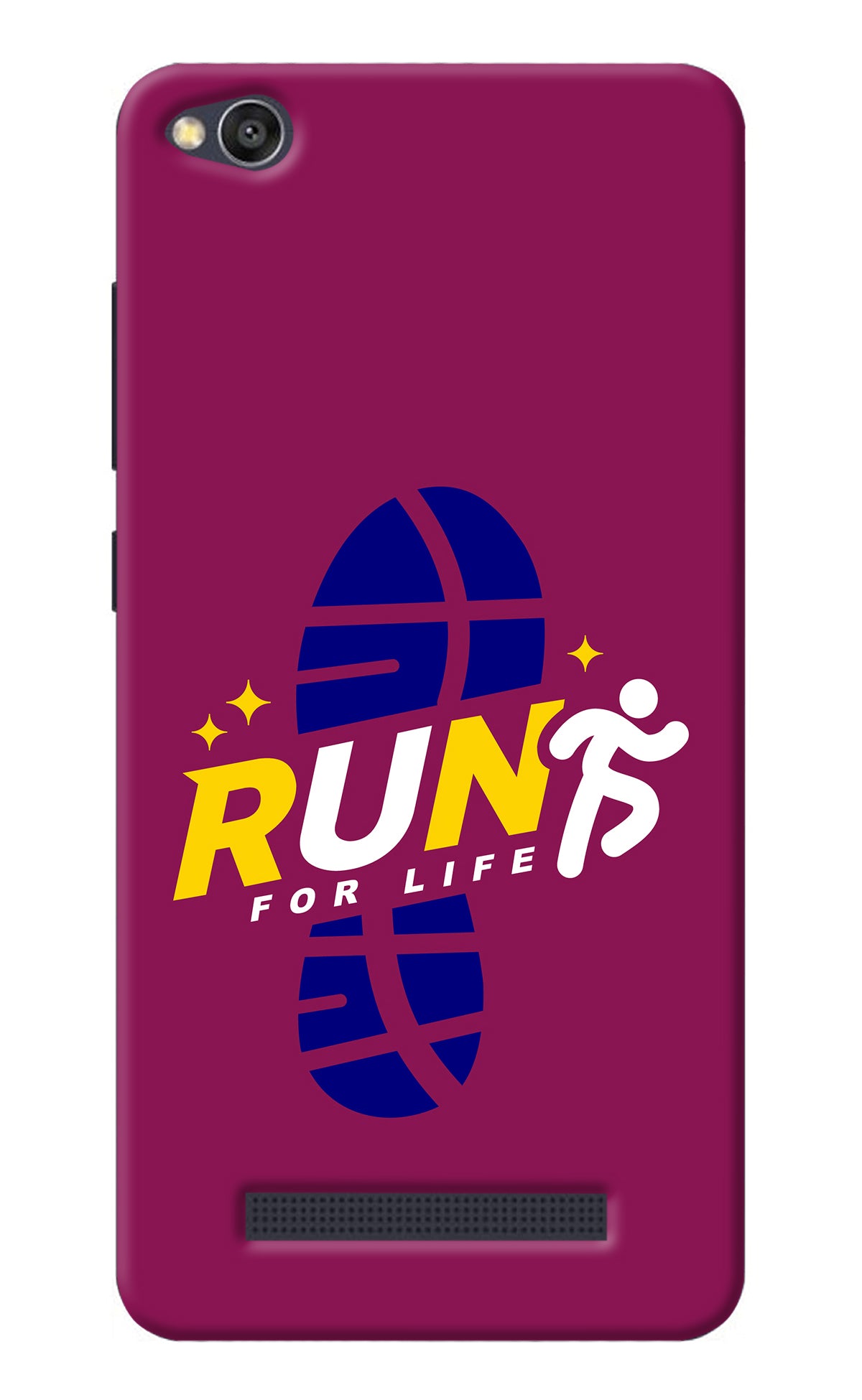 Run for Life Redmi 4A Back Cover