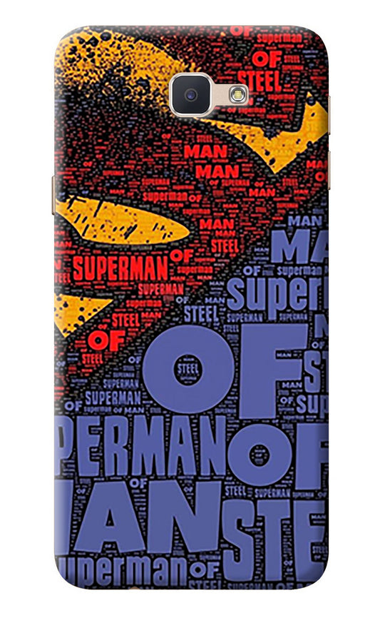Superman Samsung J7 Prime Back Cover