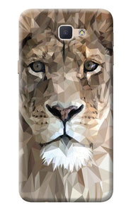 Lion Art Samsung J7 Prime Back Cover