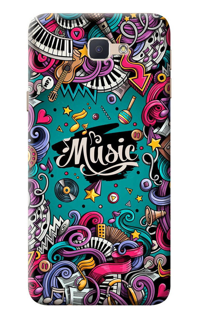 Music Graffiti Samsung J7 Prime Back Cover