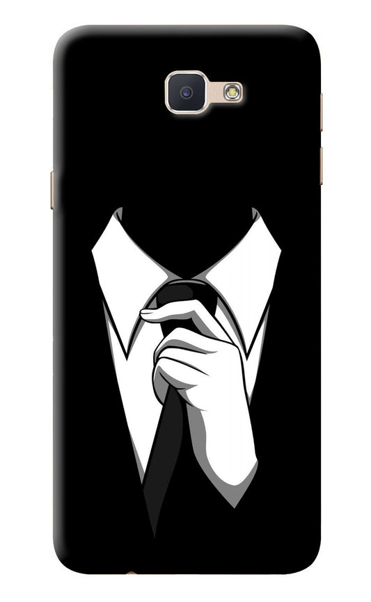 Black Tie Samsung J7 Prime Back Cover