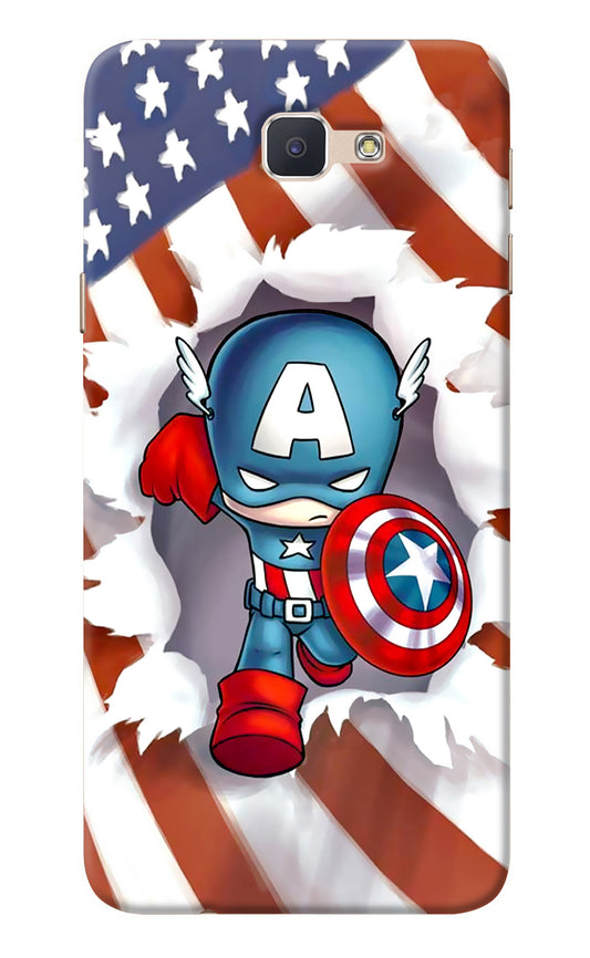 Captain America Samsung J7 Prime Back Cover