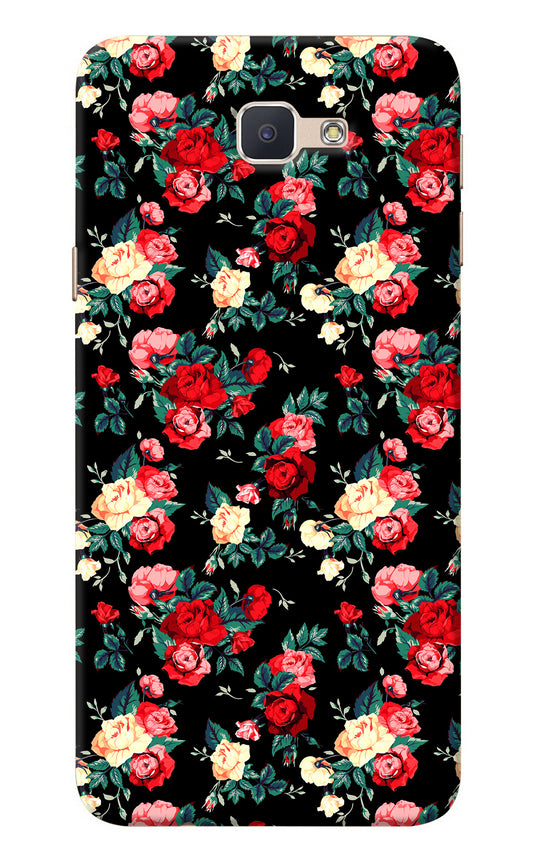 Rose Pattern Samsung J7 Prime Back Cover