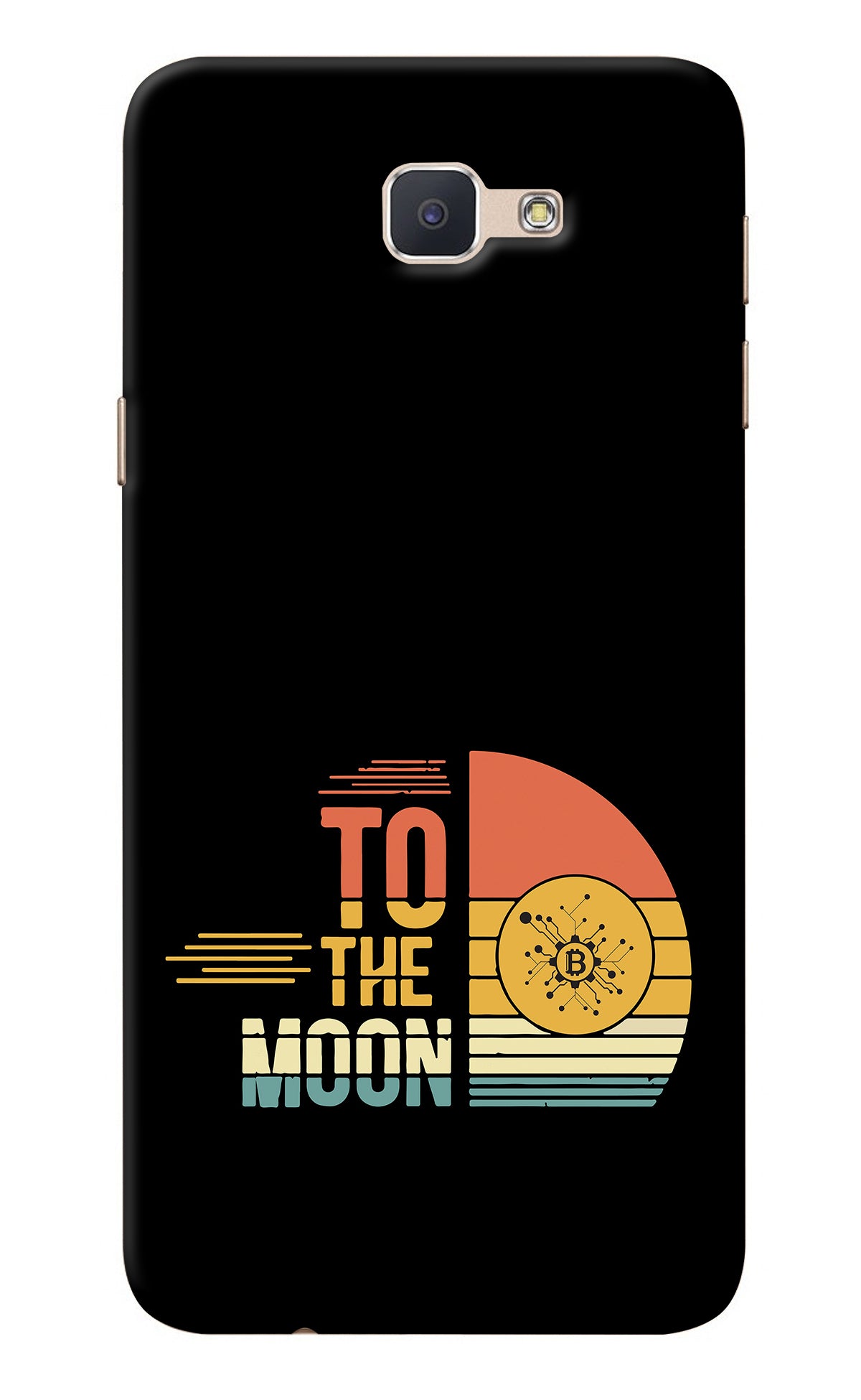 To the Moon Samsung J7 Prime Back Cover