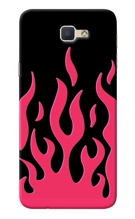 Fire Flames Samsung J7 Prime Back Cover