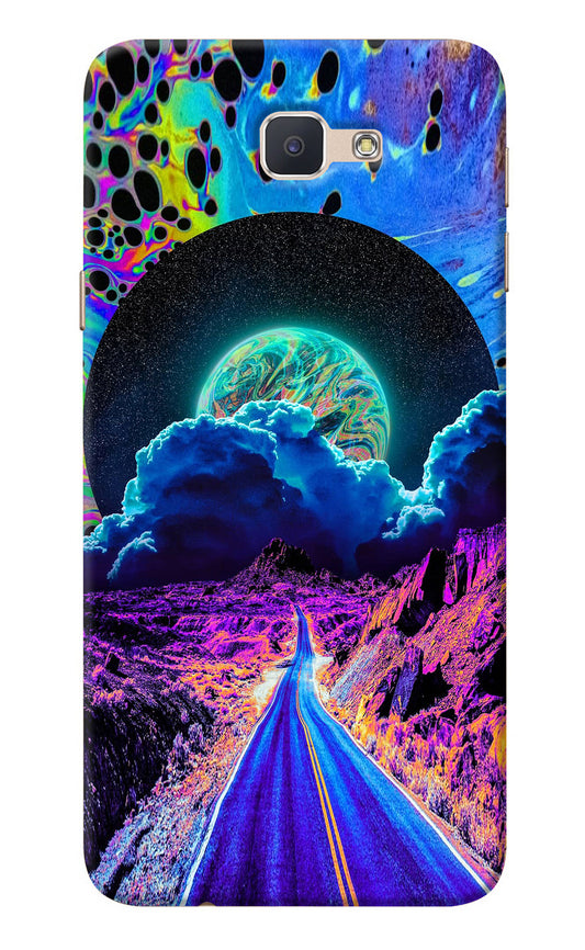 Psychedelic Painting Samsung J7 Prime Back Cover