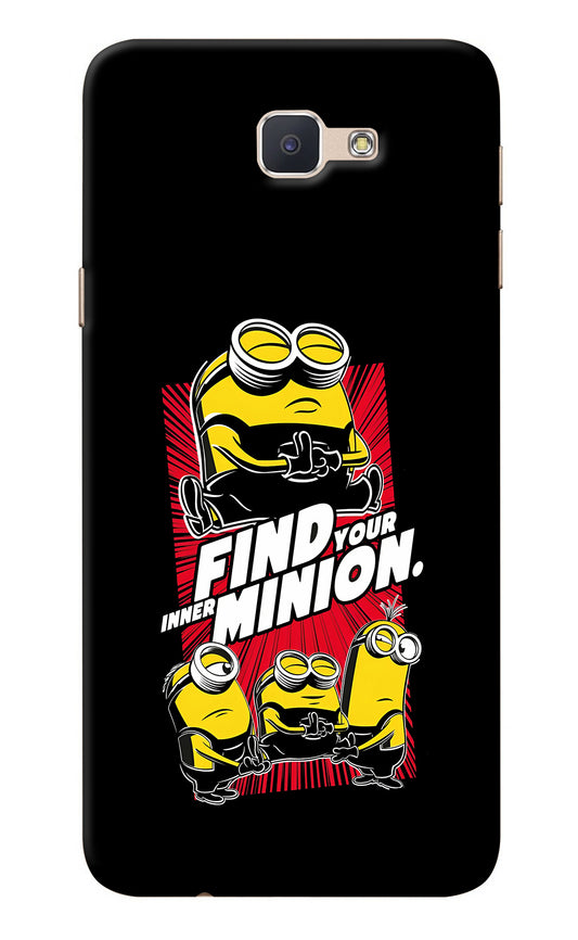 Find your inner Minion Samsung J7 Prime Back Cover