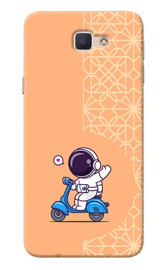 Cute Astronaut Riding Samsung J7 Prime Back Cover