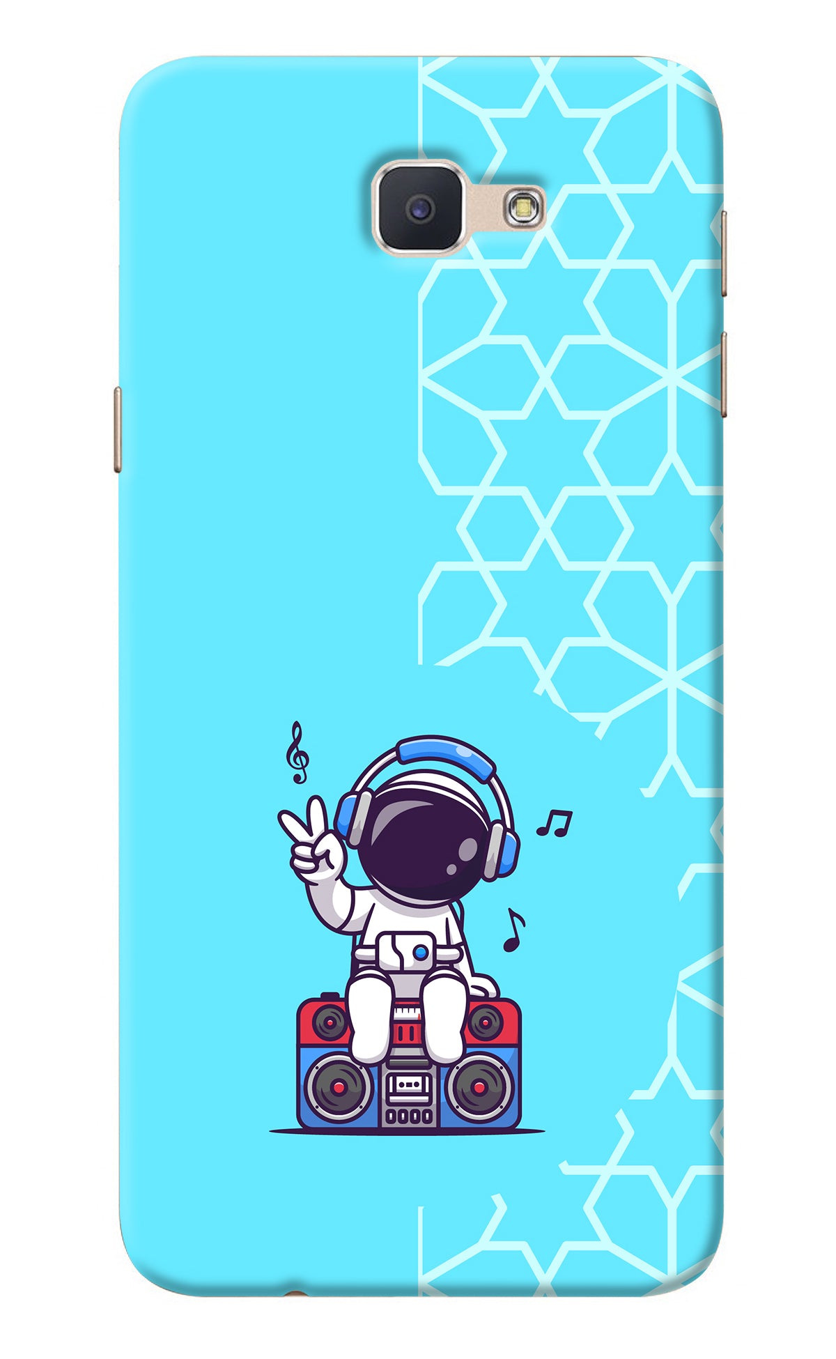 Cute Astronaut Chilling Samsung J7 Prime Back Cover