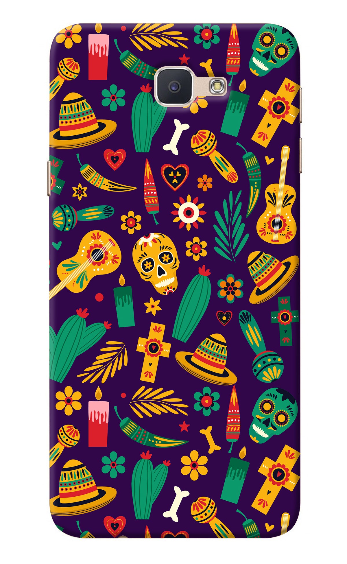 Mexican Artwork Samsung J7 Prime Back Cover