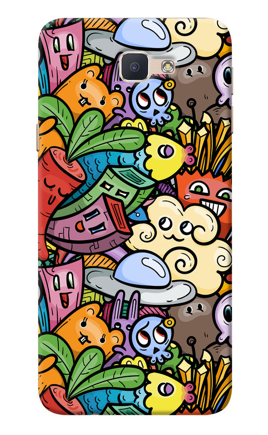 Veggie Doodle Samsung J7 Prime Back Cover