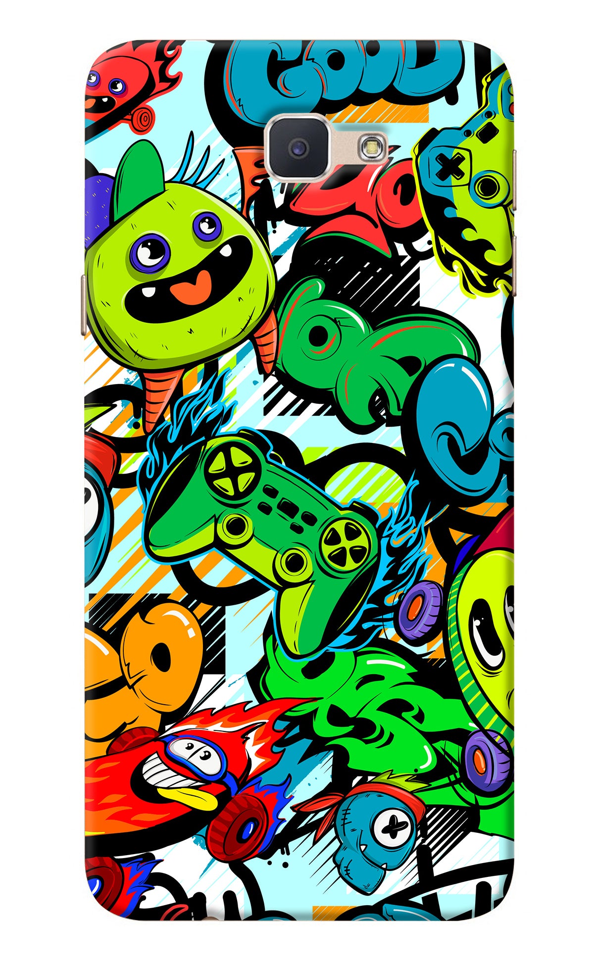 Game Doodle Samsung J7 Prime Back Cover