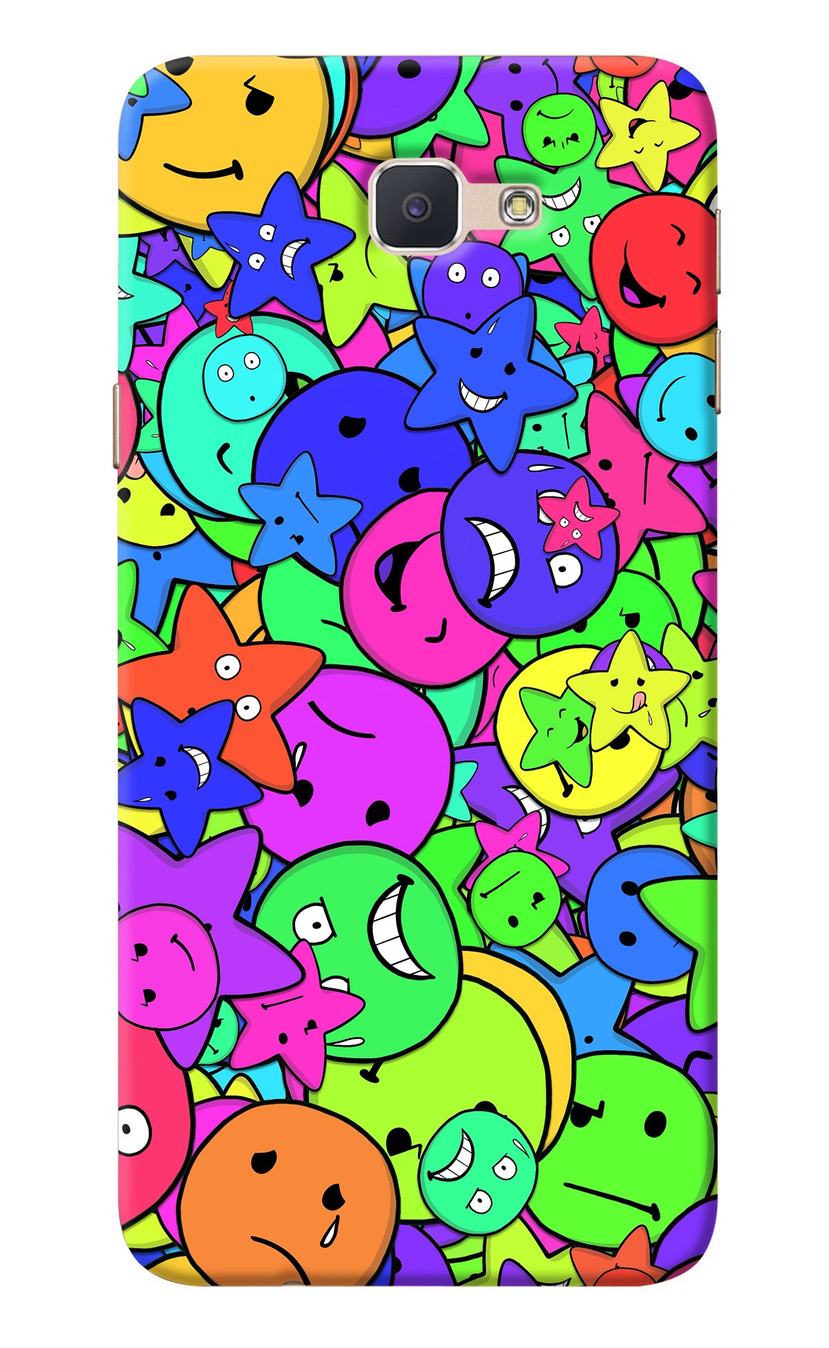 Fun Doodle Samsung J7 Prime Back Cover