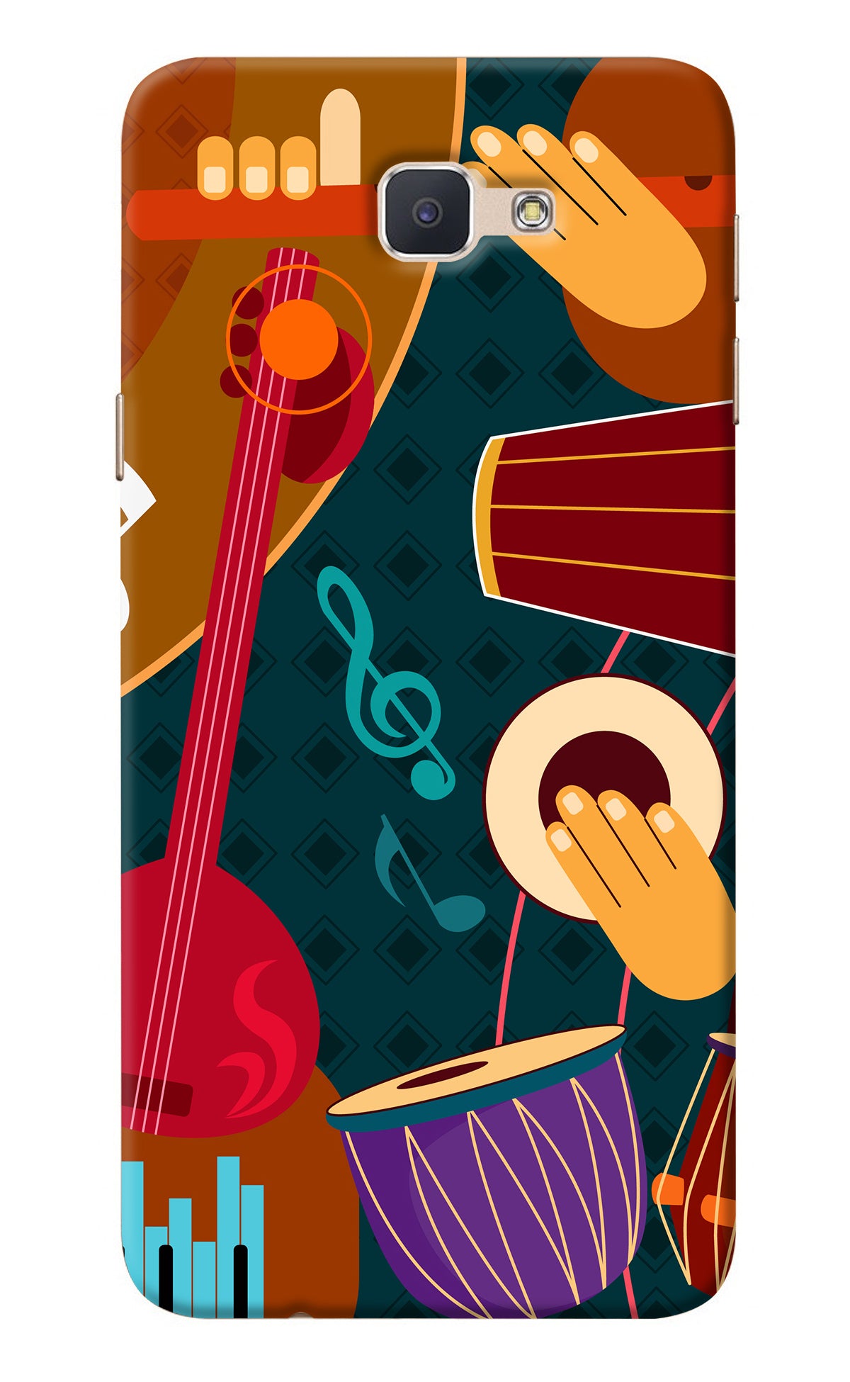 Music Instrument Samsung J7 Prime Back Cover