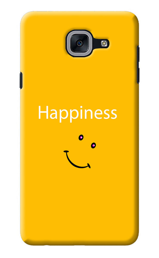 Happiness With Smiley Samsung J7 Max Back Cover