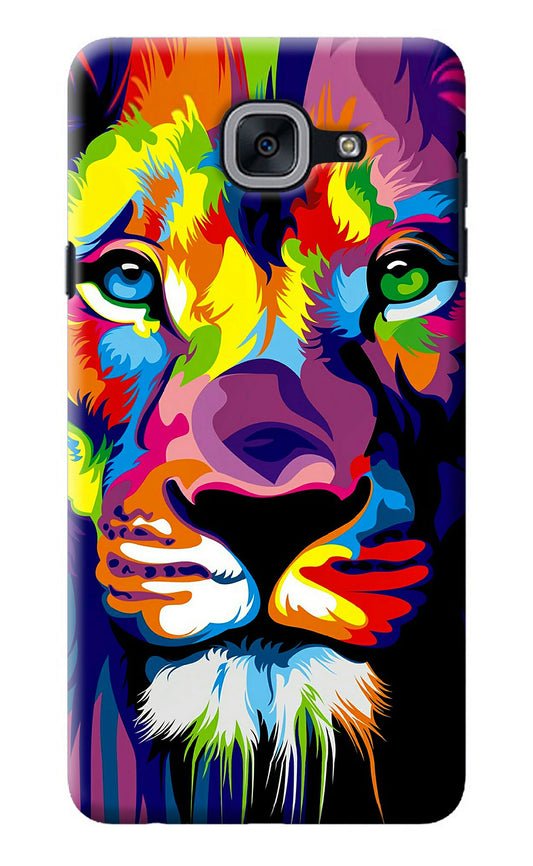 Lion Samsung J7 Max Back Cover