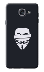 Anonymous Face Samsung J7 Max Back Cover