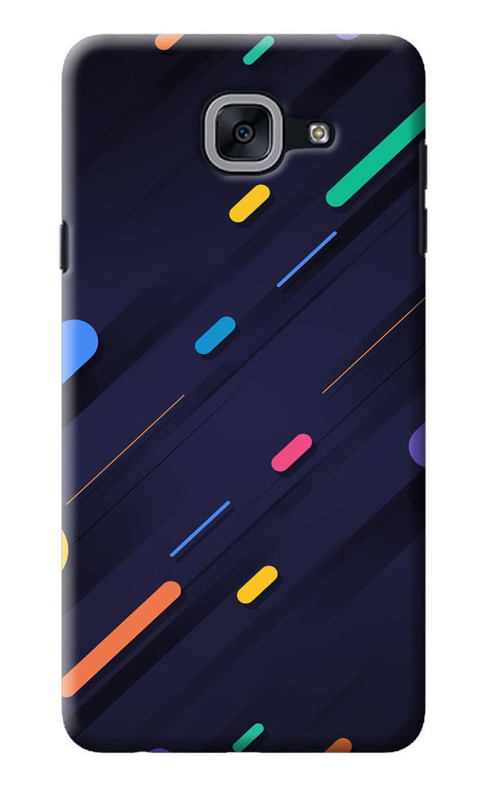 Abstract Design Samsung J7 Max Back Cover