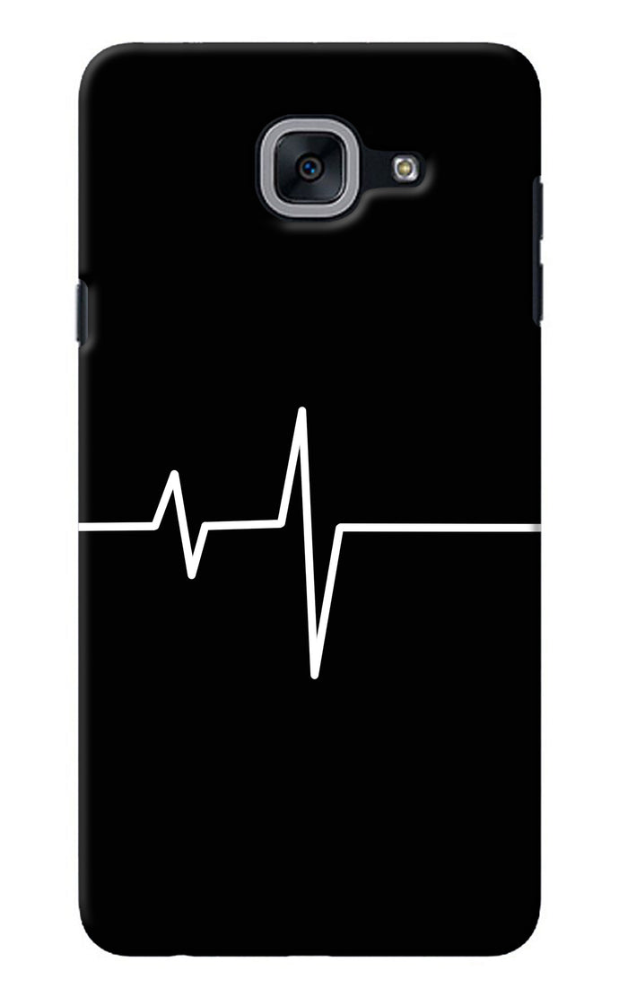 Heart Beats Samsung J7 Max Back Cover