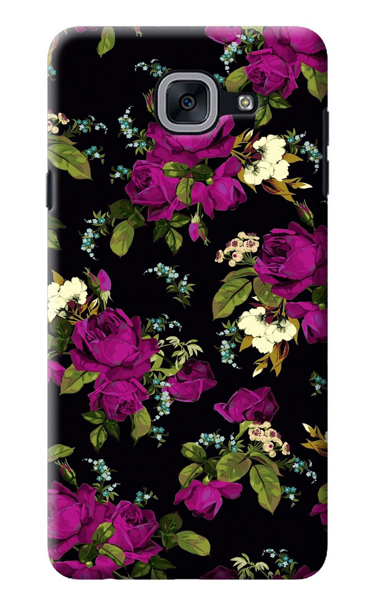 Flowers Samsung J7 Max Back Cover